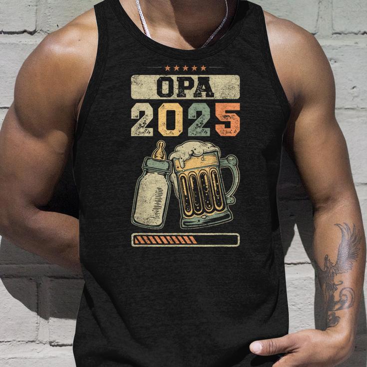 Grandpa 2025 Pregnancy Announcement Expecting Grandfather Tank Top Geschenke für Ihn