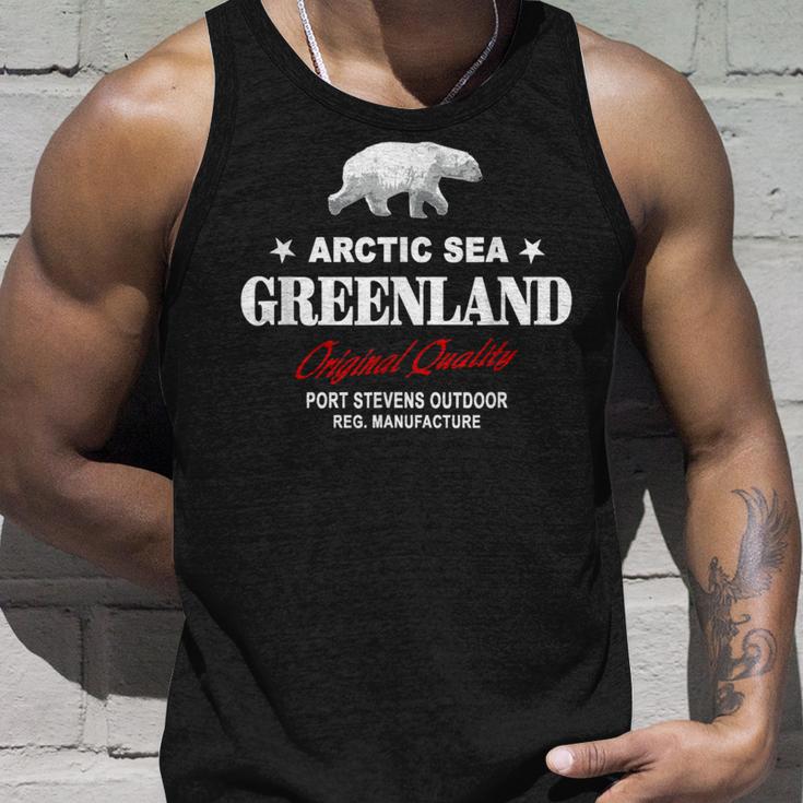 Greenland Polar Bear Tank Top Geschenke für Ihn