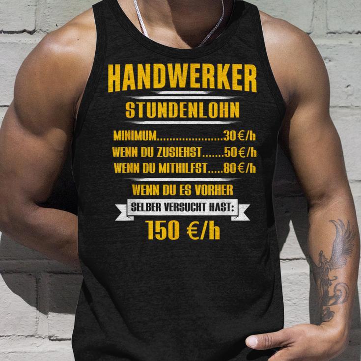 Handwerker Hourly Sale Tank Top Geschenke für Ihn