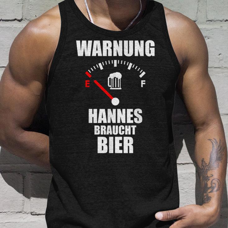 Hannes Nameorname Spruch Bier Biertrinker Tank Top Geschenke für Ihn