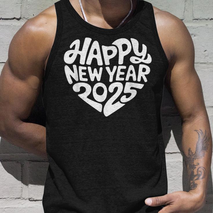 Happy New Year 2025 Heart Happy New Year New Year Tank Top Geschenke für Ihn