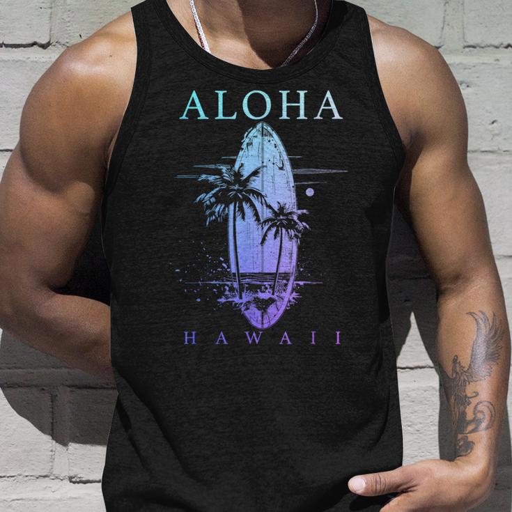 Hawaii Surf Hawaii Aloha Maui Konaintage Surfer Tank Top Geschenke für Ihn