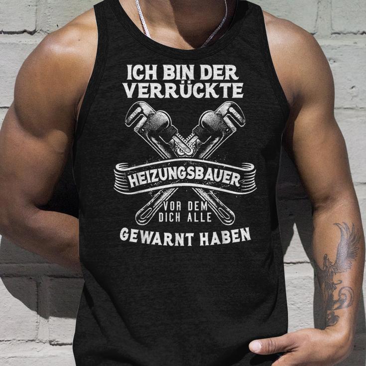 Heating Builder Heating Construction Heating Sanitary Tank Top Geschenke für Ihn