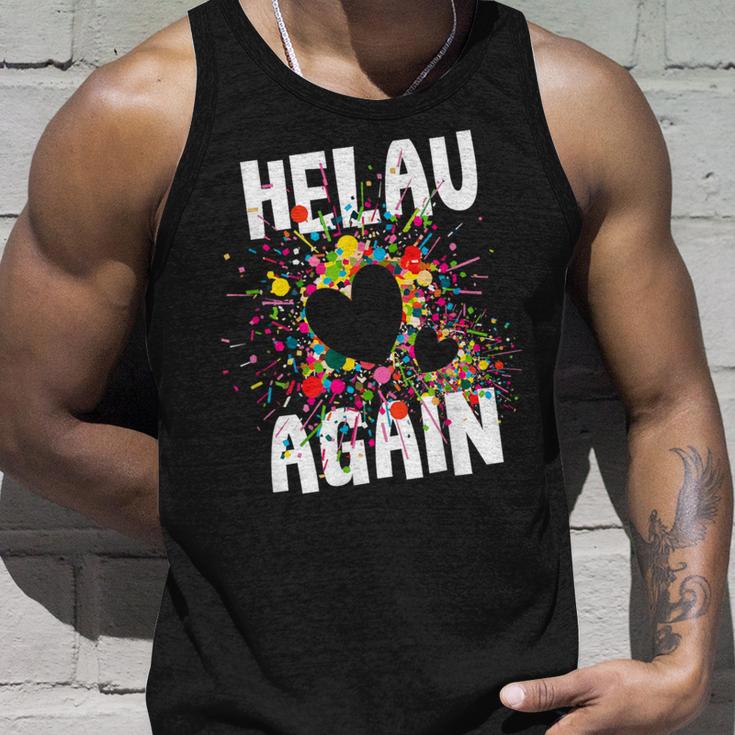 Helau Again Carnival Party Costume Confetti Tank Top Geschenke für Ihn