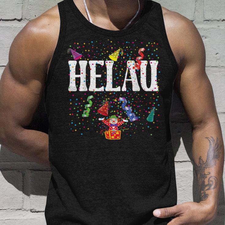 Helau Carnival Jecken Kölle Alaaf Fancy Dress Costume Cologne Tank Top Geschenke für Ihn