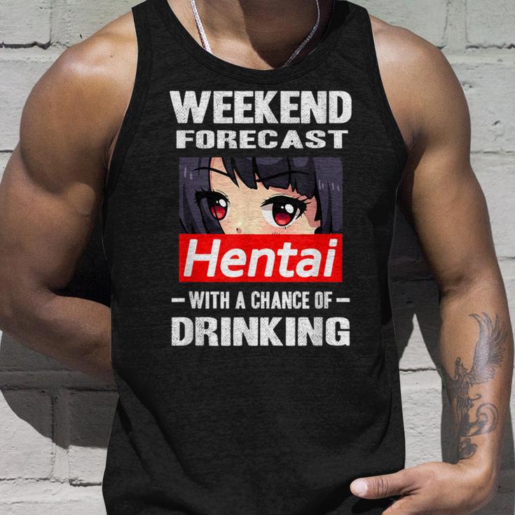 Hentai Drinking Japanese Anime Manga Tank Top Geschenke für Ihn