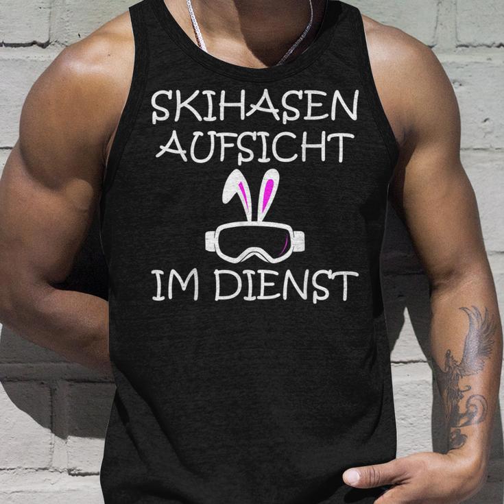 Herren Skihasen Aufsicht Im Dienst Skifahren Après-Ski Witzig Tank Top Geschenke für Ihn