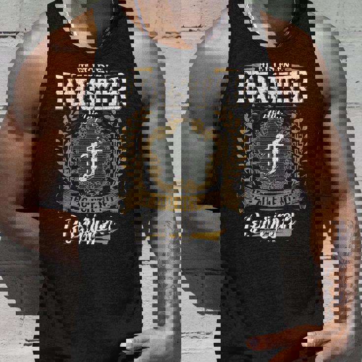 Het Is Een Forster Ding Je Zou Het Niet Begrijpen Forster Naam Tank Top Geschenke für Ihn