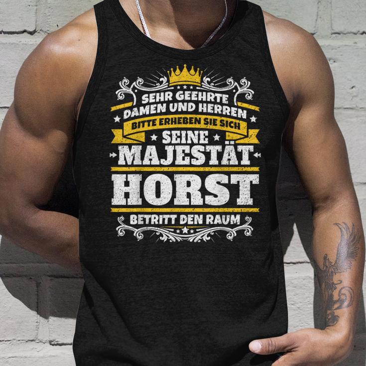 Horst Name Majesty First Name Idea Tank Top Geschenke für Ihn