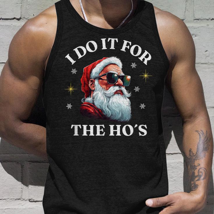 I Do It For The Ho's Santa Tank Top Geschenke für Ihn