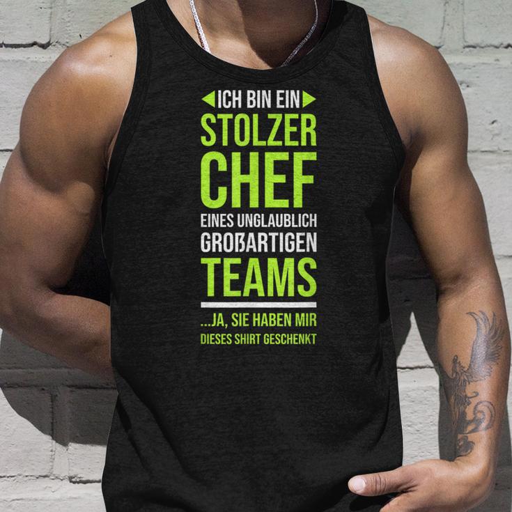 Ich Bin Stolzer Chef Boss Chef Tank Top Geschenke für Ihn