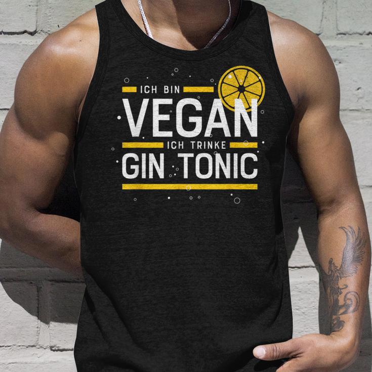 Ich Binegan Ich Trinke Gin Tonic X Lecker Gin Tank Top Geschenke für Ihn