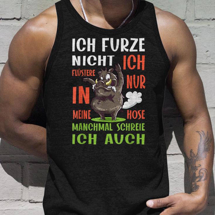 Ich Furze Nicht Ich Wistere Fartzen Tank Top Geschenke für Ihn