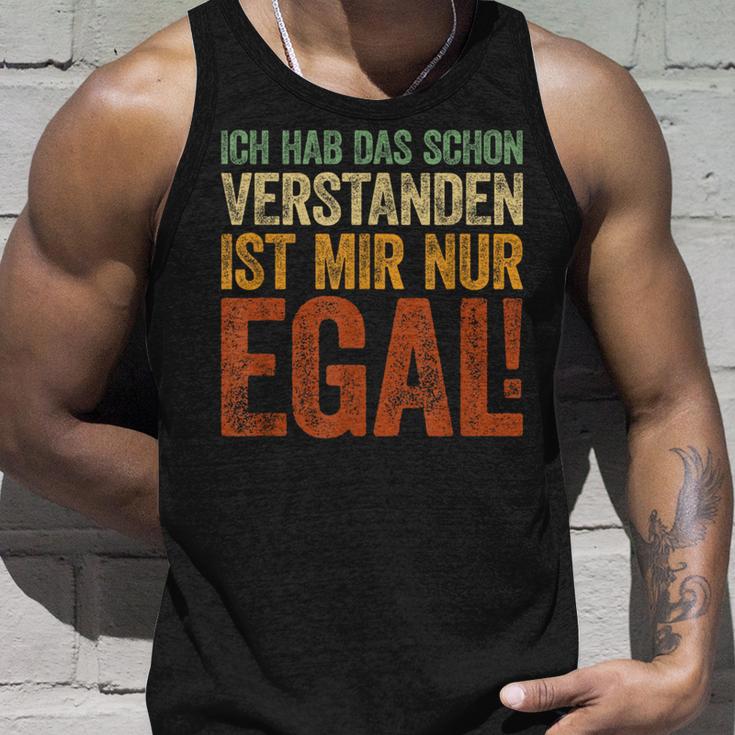 Ich Hab Das Schonerstanden Ist Mir Nur Egal Tank Top Geschenke für Ihn