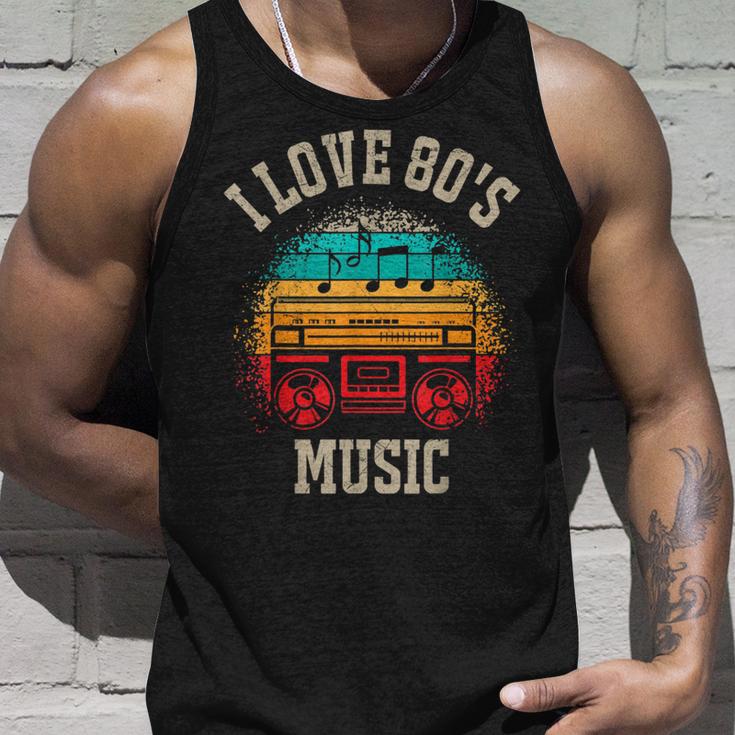 Ich Liebe 80Er Jahre Musik Tank Top Geschenke für Ihn