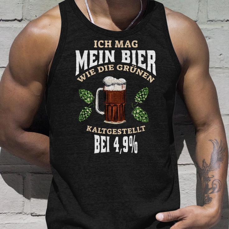 Ich Mag Mein Bier Kaltgestellt Tank Top Geschenke für Ihn