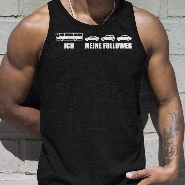 Ich Meine Follower Bus Line Bus Driver S Tank Top Geschenke für Ihn