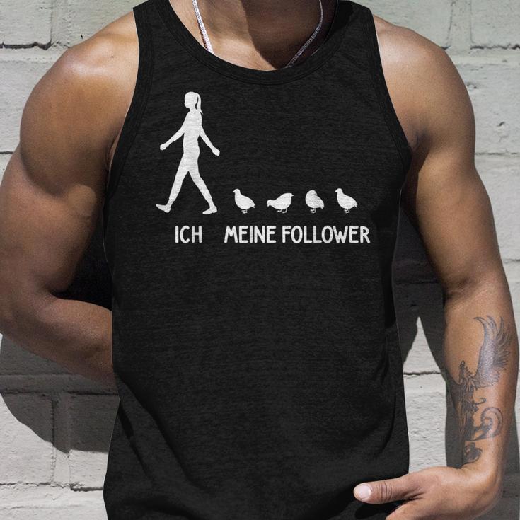 Ich Meine Follower Quail Lovers Quail Saying Breeder S Tank Top Geschenke für Ihn