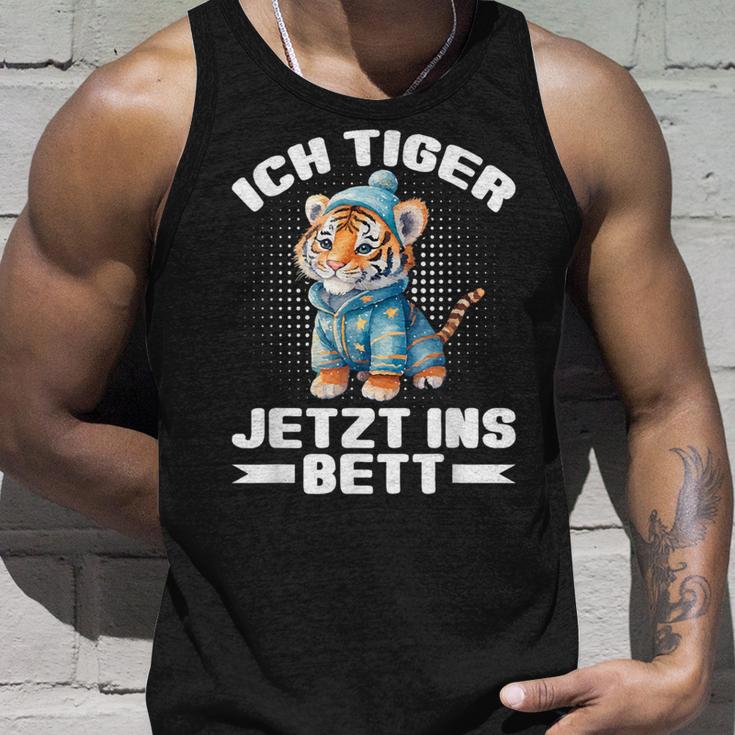 Ich Tiger Jetzt Ins Bett Schlafen Pyjamas Tired Pyjama Tank Top Geschenke für Ihn