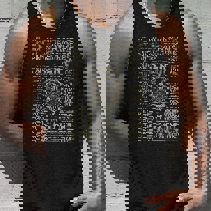 It's A Paine Thing Paine Name Tank Top Gifts for Him