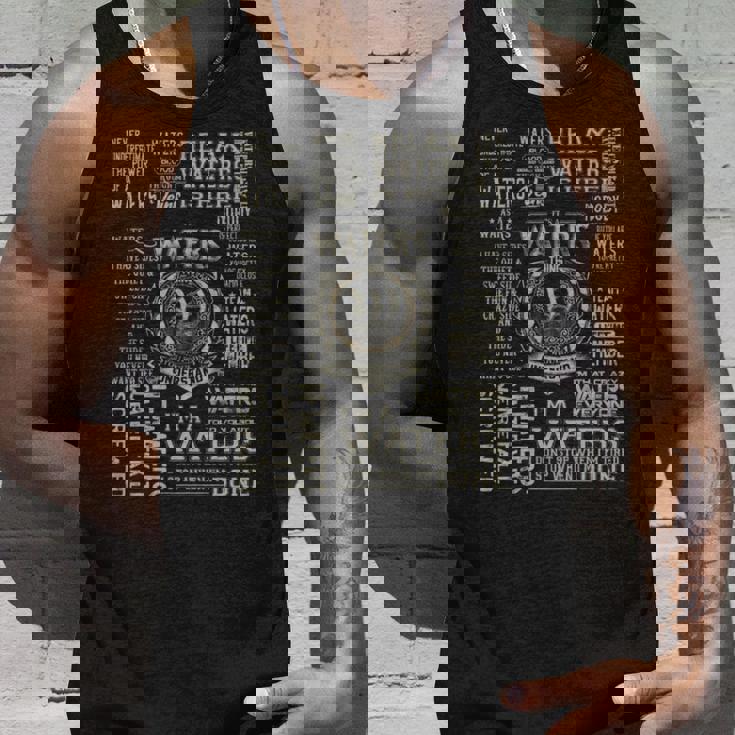 It's A Waters Thing Waters Name Tank Top Gifts for Him