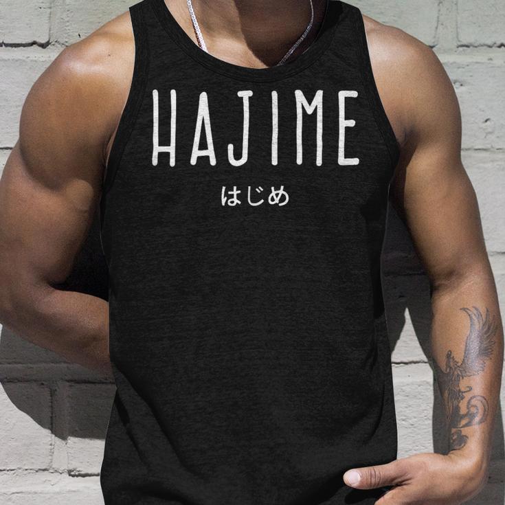 Judo Hajime Quote Idea Judoka Tank Top Geschenke für Ihn