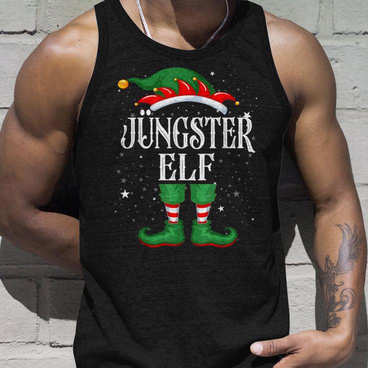 Jüngster Elf Outfit Christmas Family Elf Christmas Tank Top Geschenke für Ihn