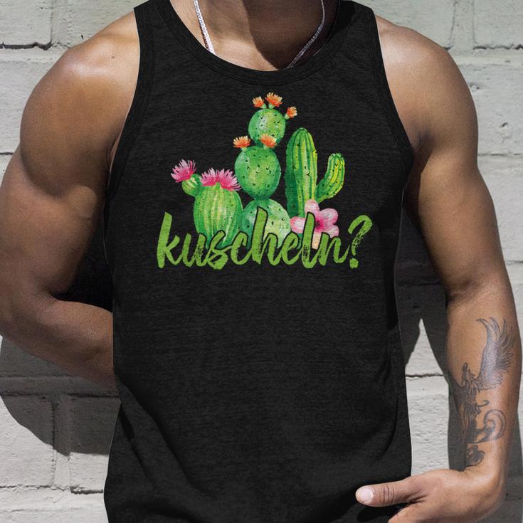 Kakn Kuscheln Kaktus Umarmen Witz Spaß Liebe Geschenk Tank Top Geschenke für Ihn