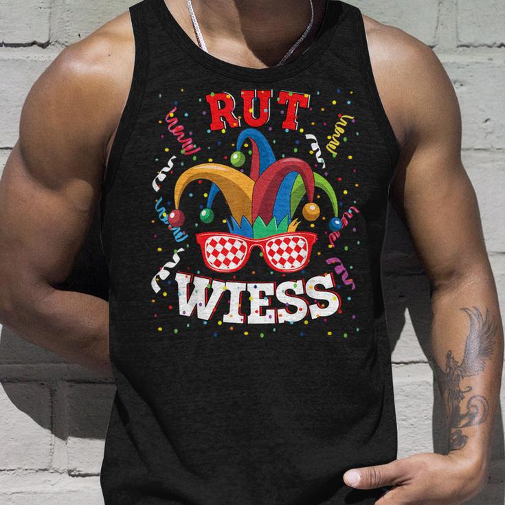 Köln Rut Und Wiess Red Carnival Outfit Kölsch Costume Tank Top Geschenke für Ihn