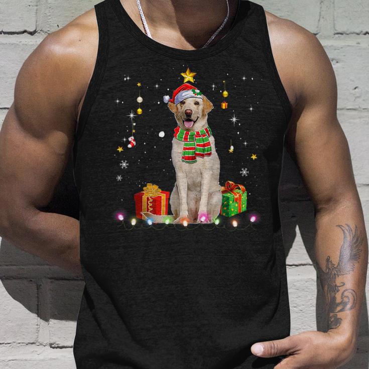 Labrador Retriever Dog Tree Christmas Jumper Xmas Dogs Tank Top Geschenke für Ihn