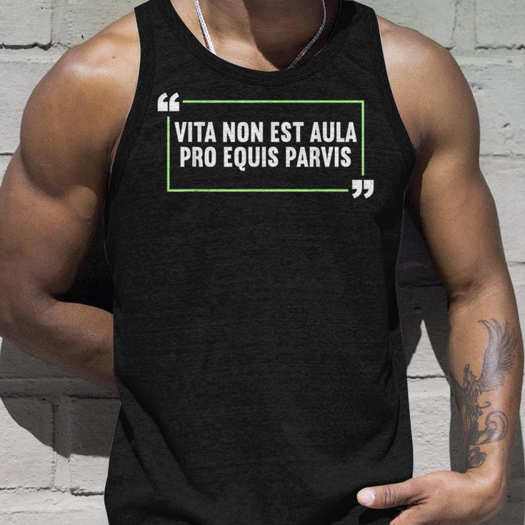 Latin Latin Saying Tank Top Geschenke für Ihn