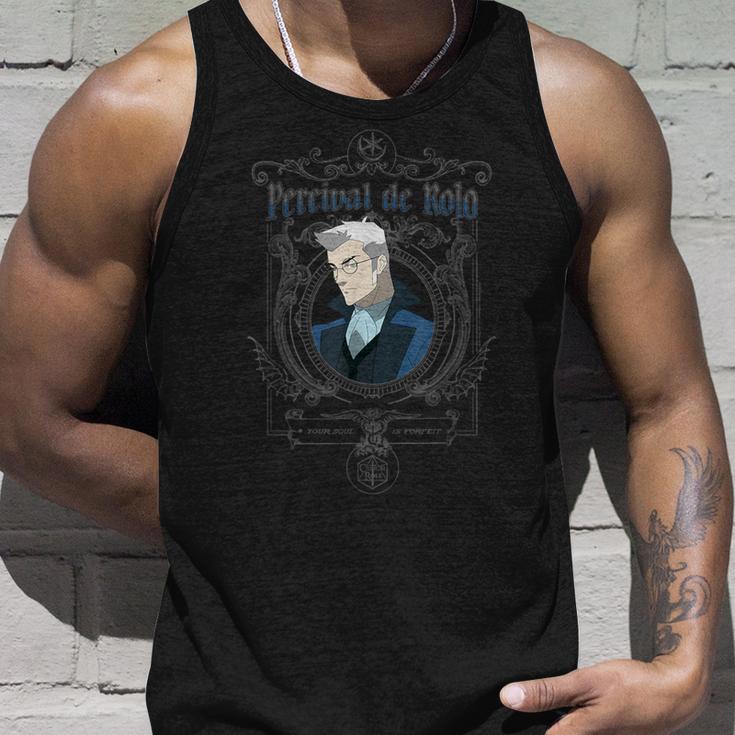 The Legend Ofox Machina Percy Gothic Frame Tank Top Geschenke für Ihn