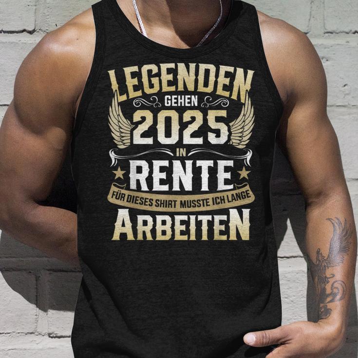 Legends Retirement 2025 Long Work For Pensioners In Retirement Tank Top Geschenke für Ihn