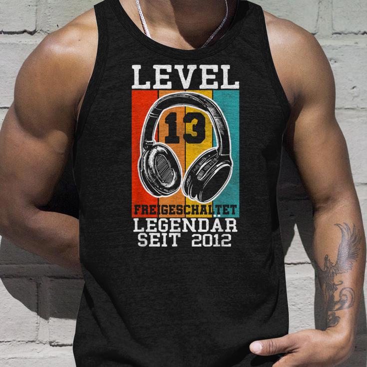 Level 13 Unlocked Legendary Since 2012 Birthday 13 Tank Top Geschenke für Ihn