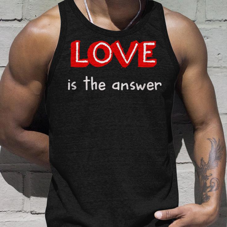 Love Is The Answer Tank Top Geschenke für Ihn