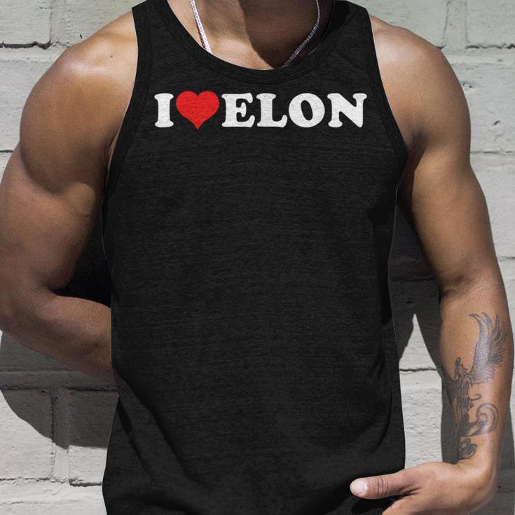 I Love Elon Tank Top Geschenke für Ihn