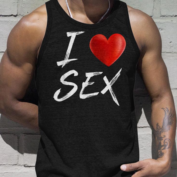 I Love Heart Sex Tank Top Geschenke für Ihn