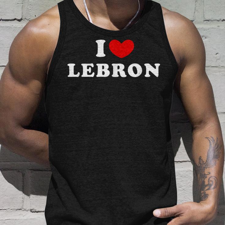 I Love Lebron I Love Lebron Tank Top Geschenke für Ihn