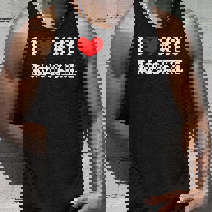 I Love My Rookie Ich Liebe Meinen Rookie Tank Top Geschenke für Ihn