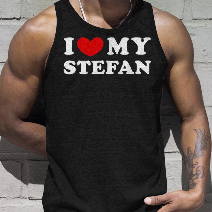 I Love My Stefan I Love My Stefan Tank Top Geschenke für Ihn