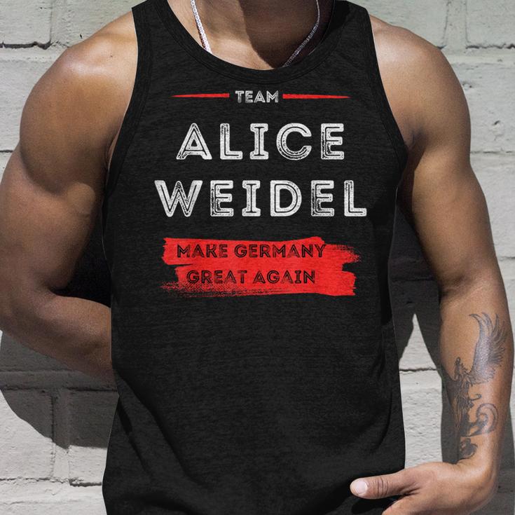 Mach Deutschland Wieder Großartig Team Alice Weidel Tank Top Geschenke für Ihn