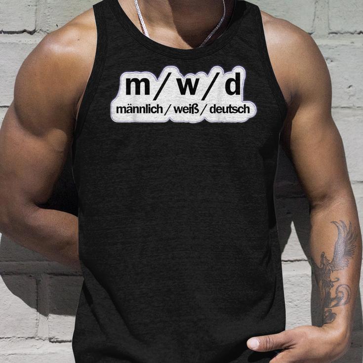 Male German Political Sayings Tank Top Geschenke für Ihn