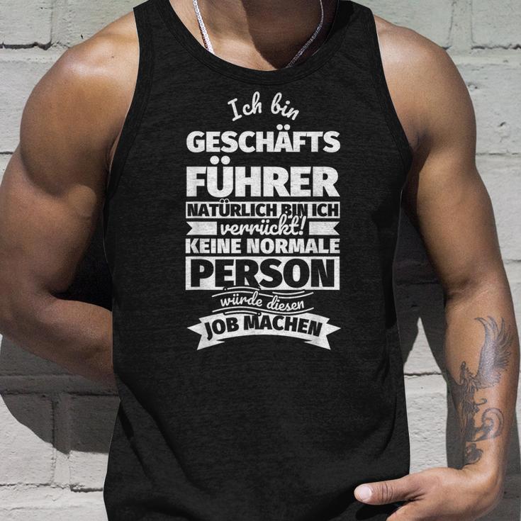 Managing Deader Saying Tank Top Geschenke für Ihn