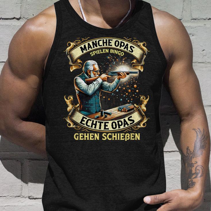 Manche Grandpa Play Bingo Real Grandpa Go Shooting Tank Top Geschenke für Ihn