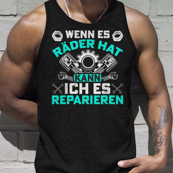 Mechatronic Screwdriver Car Mechanic Tank Top Geschenke für Ihn