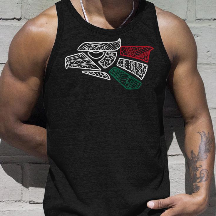 Mexican Flag Mexican Eagle Aztec Style Hecho En Mexico Tank Top Geschenke für Ihn