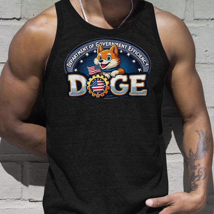 Ministry Of Government Efficiency DOGE Elon Tank Top Geschenke für Ihn