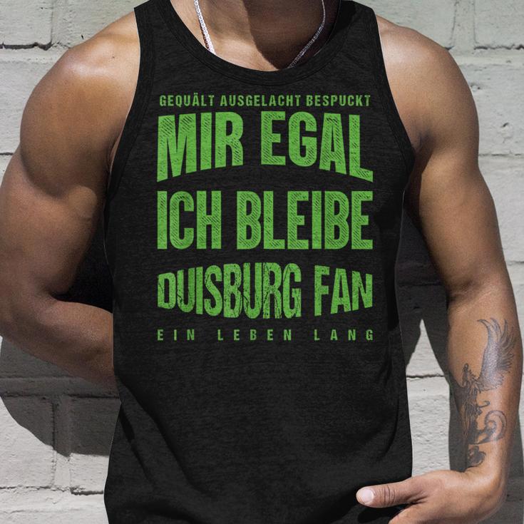 Mir Egal Ich Bleibe Duisburg Fan Football Fan Tank Top Geschenke für Ihn