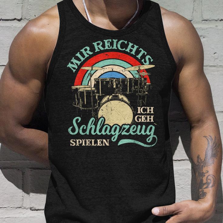 Mir Reichts Ich Geh Trommzeug Spielen Drummer Tank Top Geschenke für Ihn