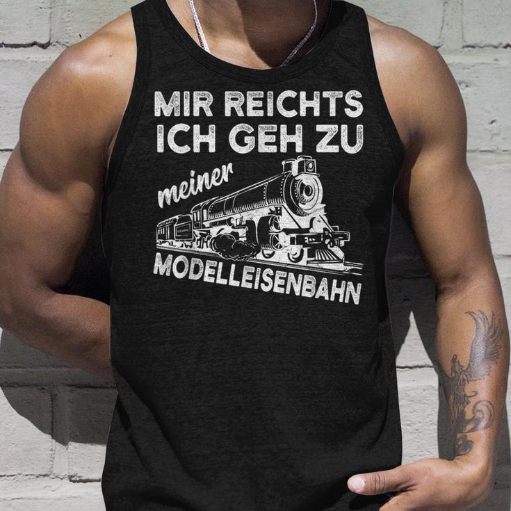 Model Railway Railway Model Making Saying Tank Top Geschenke für Ihn